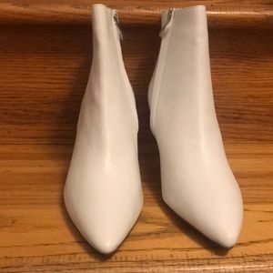 Brand new White Booties